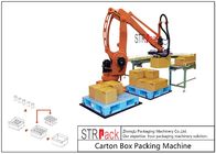 Система автоматического робота коробки Palletising для штабелировать химии еды индустрии