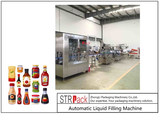 Машина 220V/50Hz управлением PLC автоматическая жидкостная заполняя