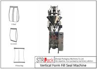Вертикальная машина упаковки зерна картофельных чипсов для высокой точности измерения с с несколькими головками Weigher комбинации